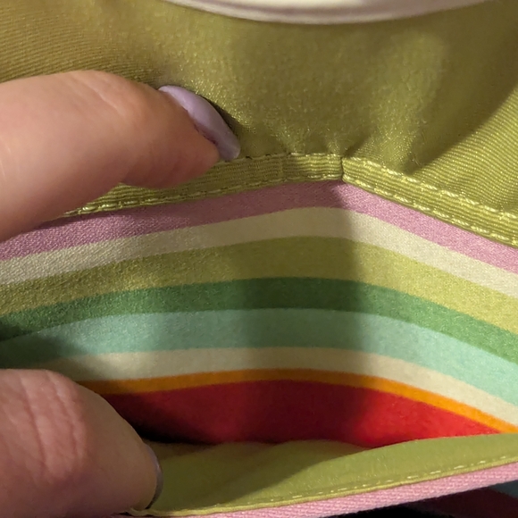 Coach Hampton Striped Wristlet - Picture 11 of 11